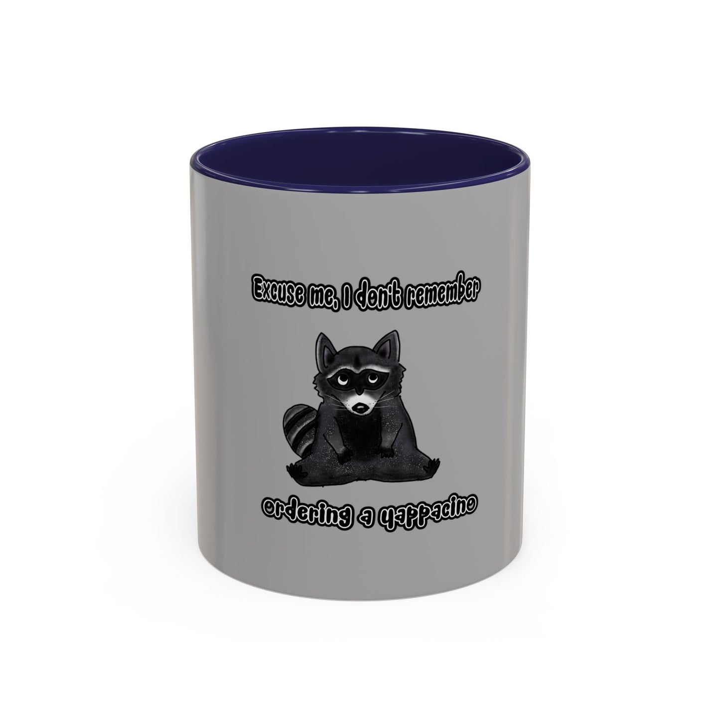 Raccoon Yappacino Accent Coffee Mug (11, 15oz)