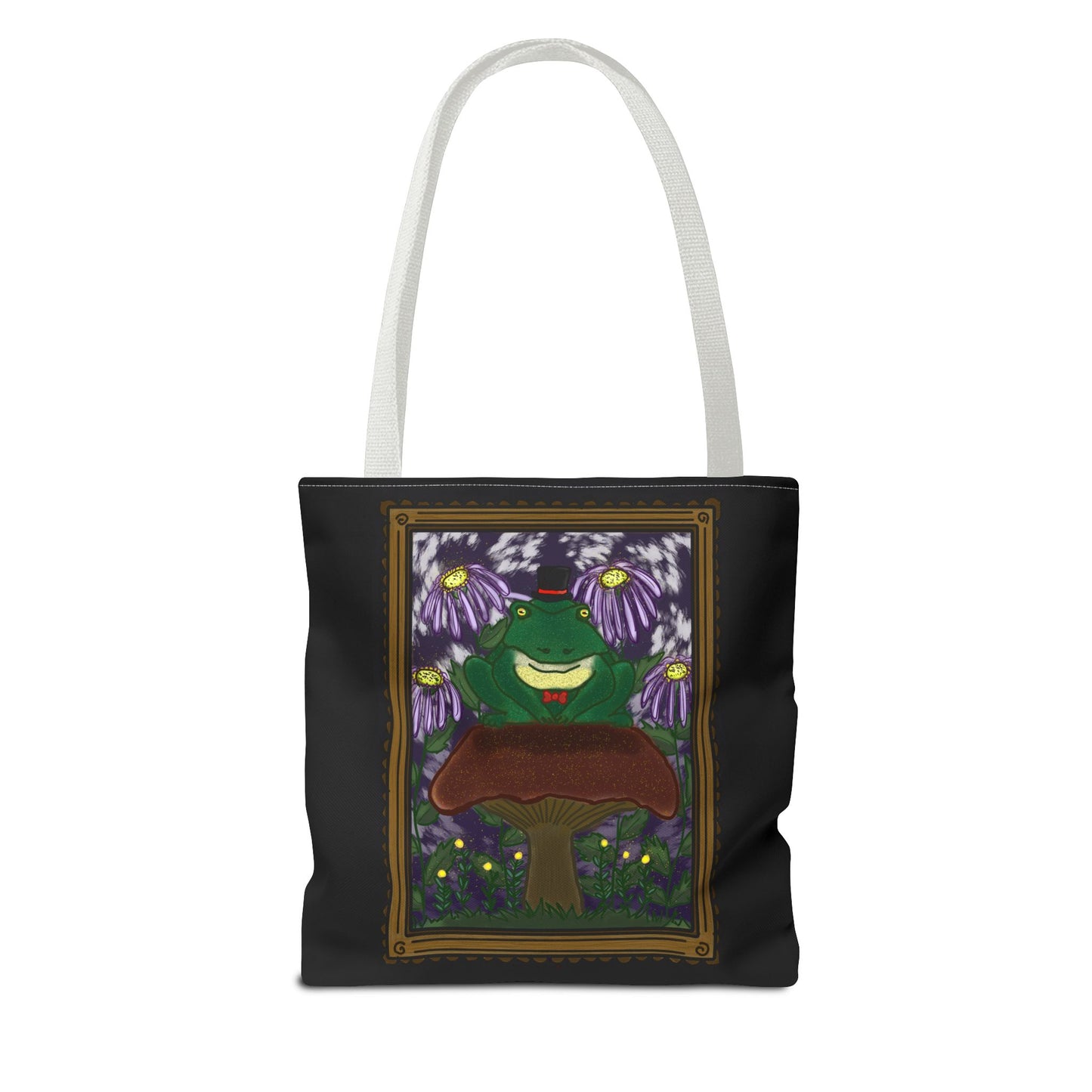 Top Hat Toad Tote Bag (AOP)