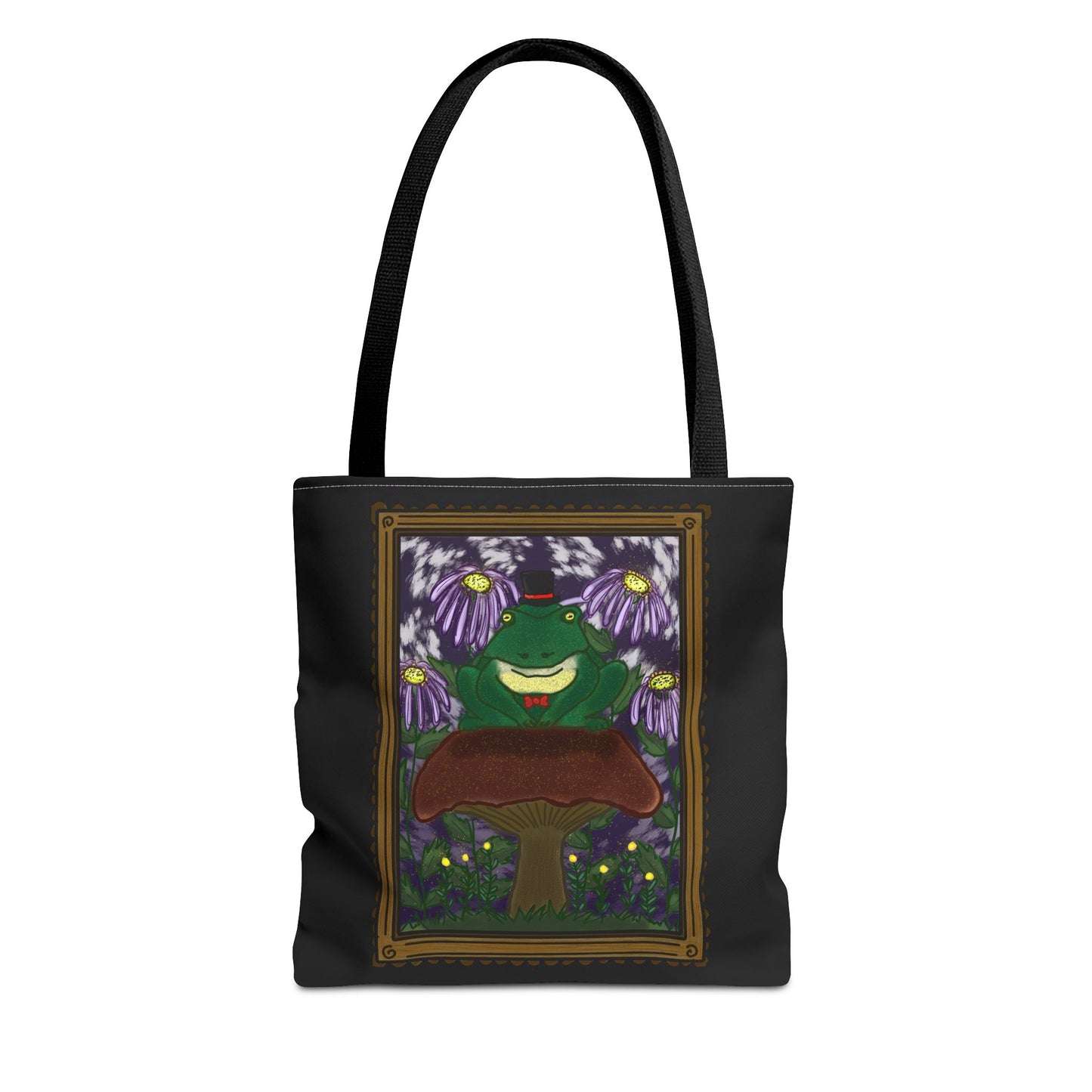 Top Hat Toad Tote Bag (AOP)