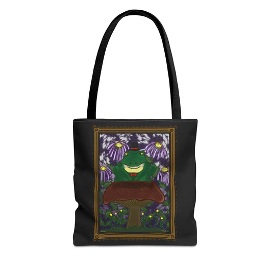 Top Hat Toad Tote Bag (AOP)