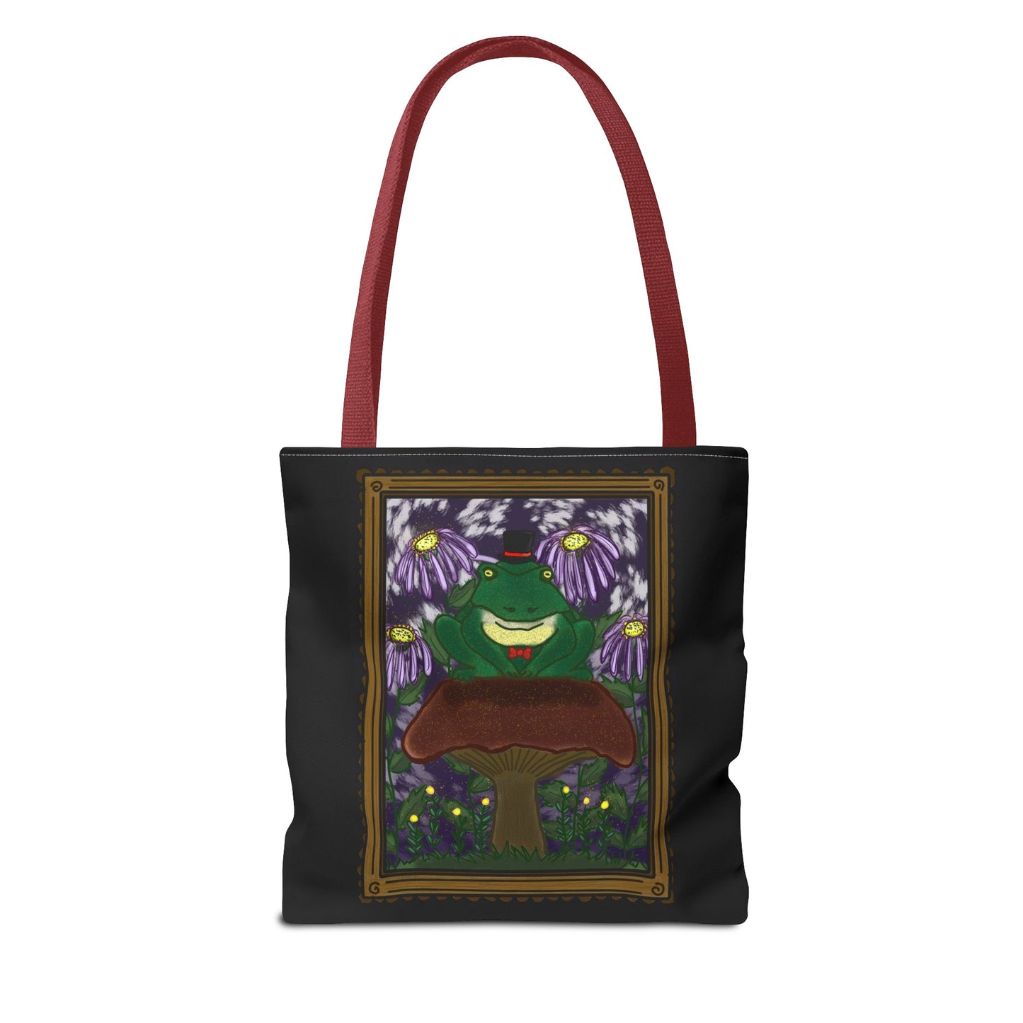 Top Hat Toad Tote Bag (AOP)
