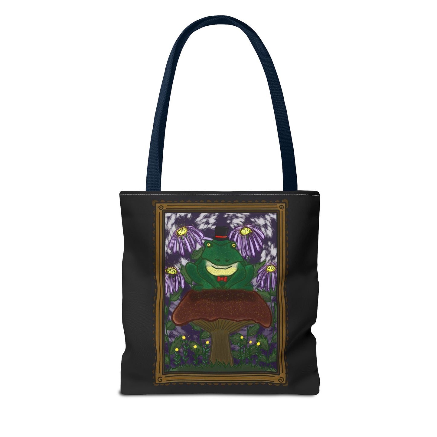 Top Hat Toad Tote Bag (AOP)