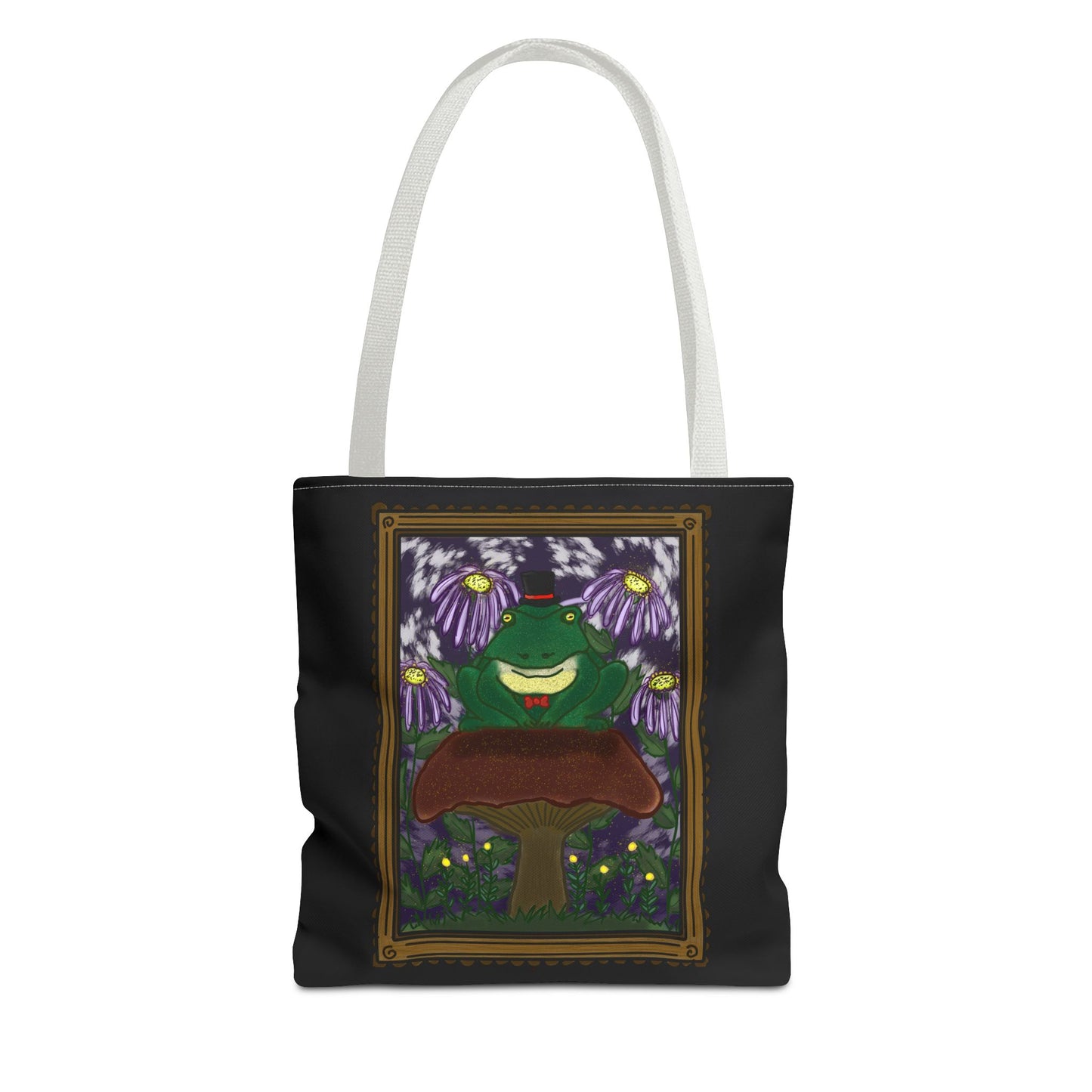 Top Hat Toad Tote Bag (AOP)