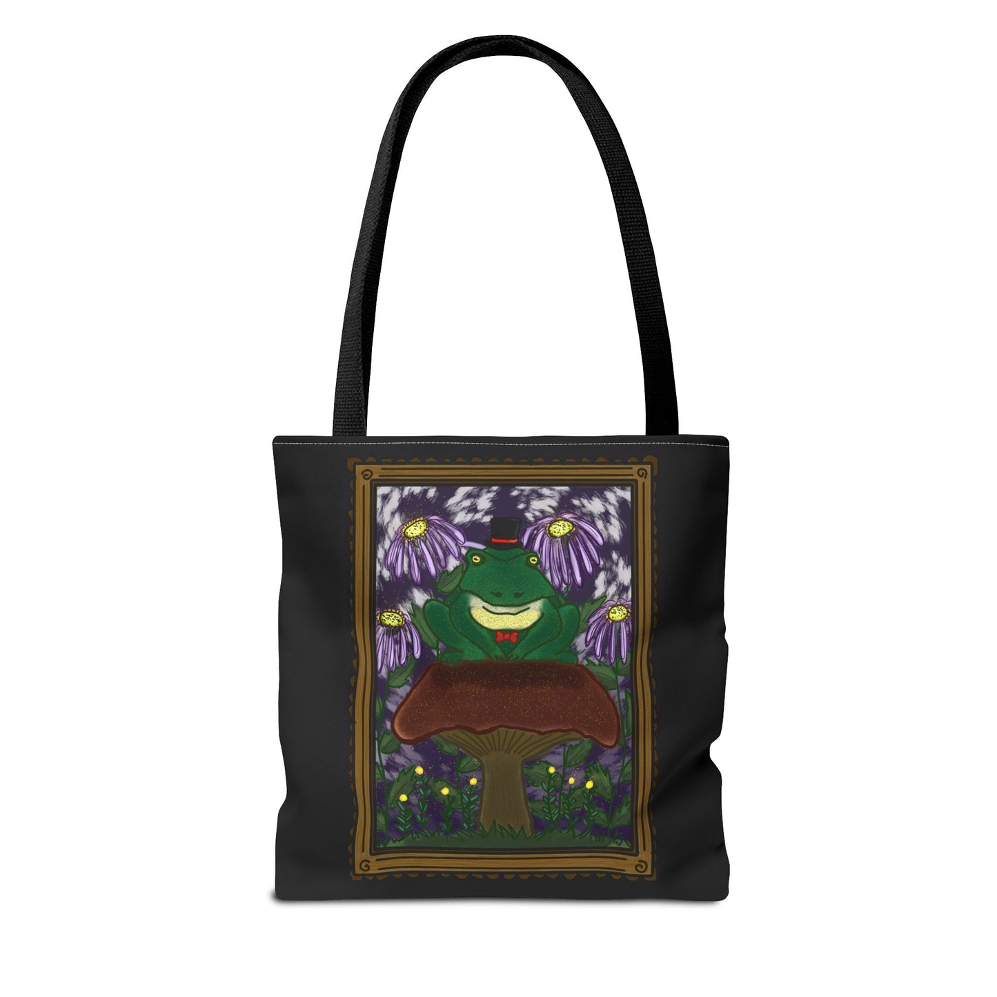 Top Hat Toad Tote Bag (AOP)