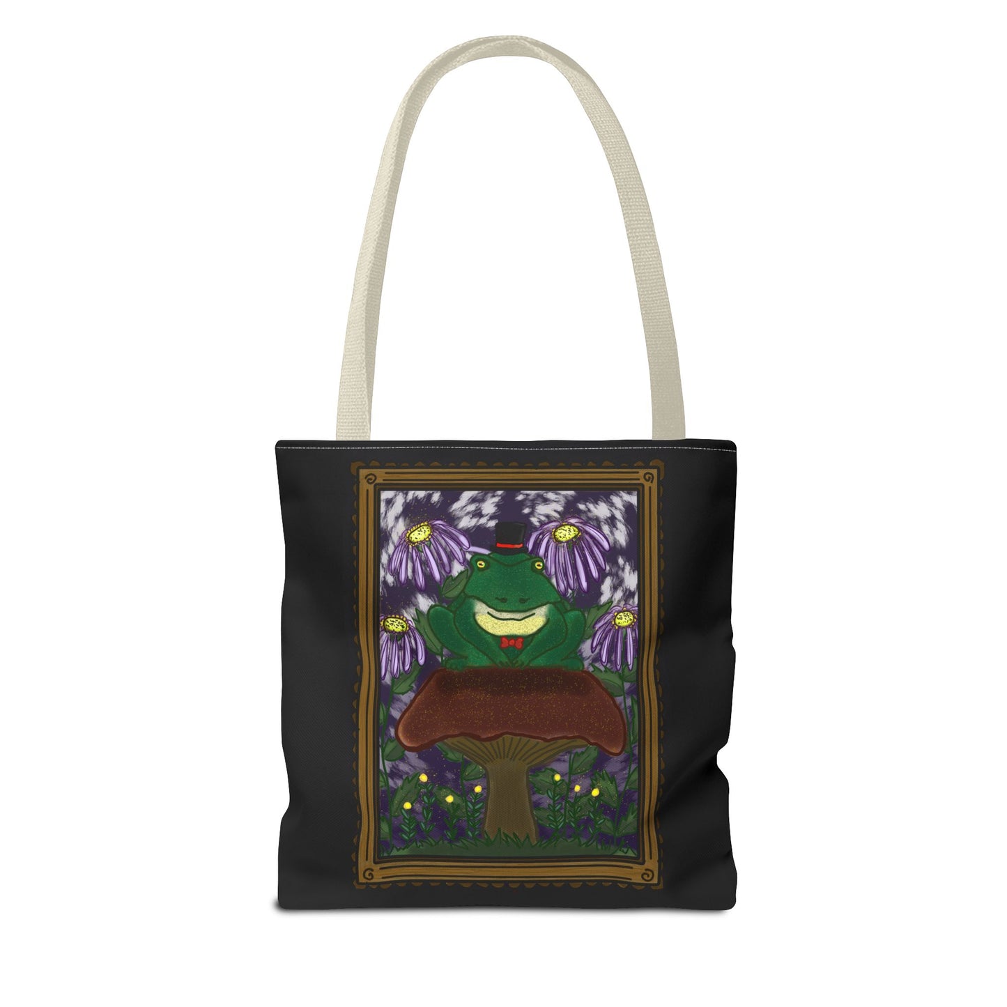 Top Hat Toad Tote Bag (AOP)