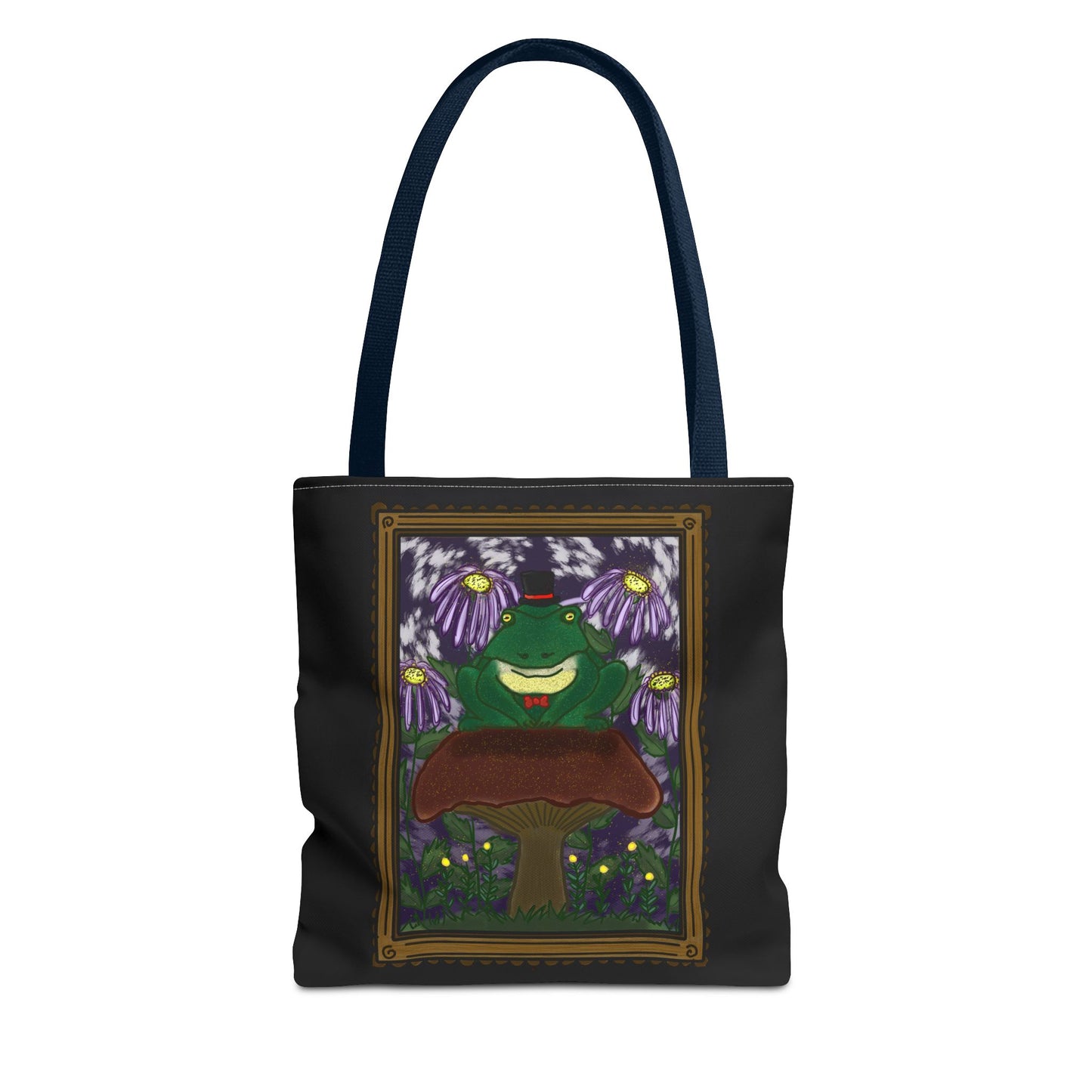 Top Hat Toad Tote Bag (AOP)